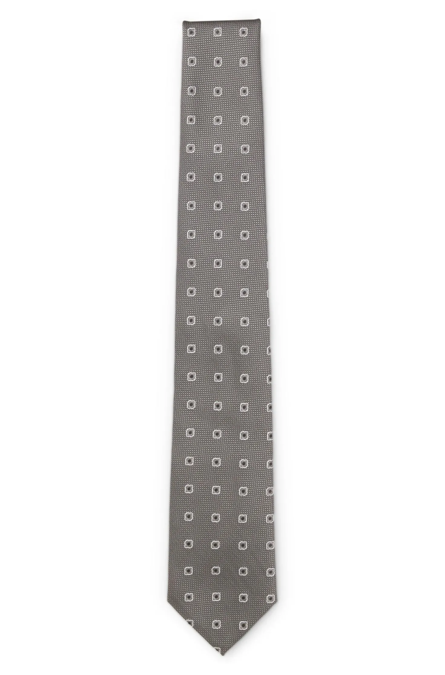 Krawatte aus Seiden-Mix mit Jacquard-Muster