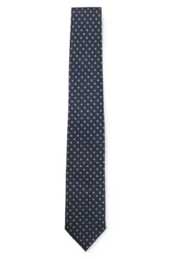 Krawatte aus Seiden-Mix mit Jacquard-Muster
