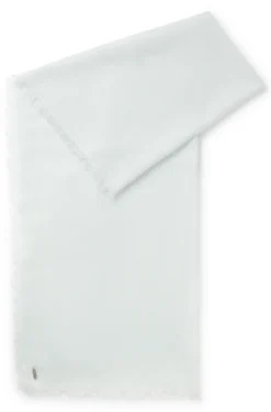 Leichter Wollschal mit Fransen