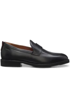 Loafer aus Leder mit Pennyloafer-Besatz