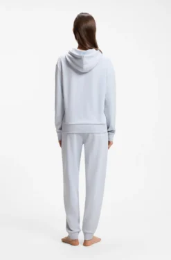 Logo-Hoodie mit Signature-Streifen-Kordeln