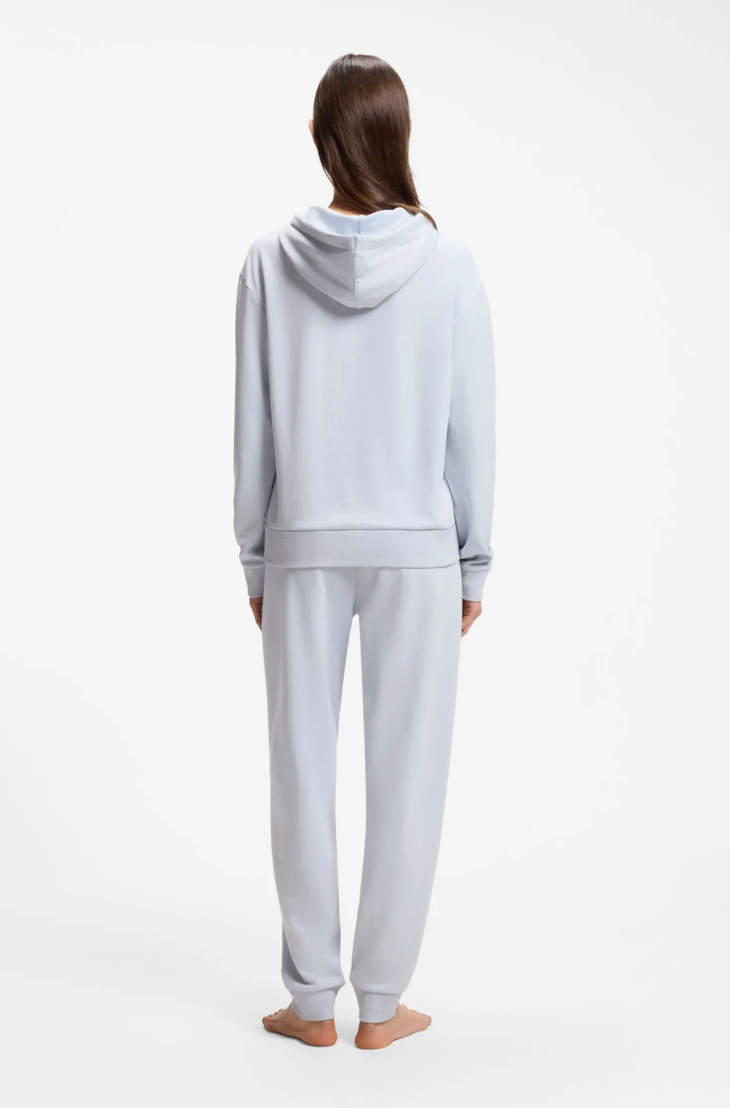 Logo-Hoodie mit Signature-Streifen-Kordeln