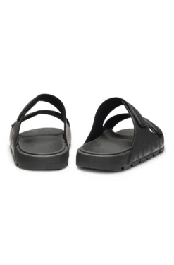 Logo-Sandalen mit zwei Klettverschluss-Riemen