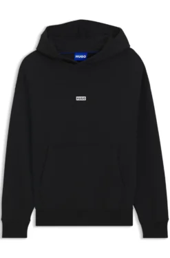 Loose-Fit Hoodie aus Baumwoll-Terry mit Logo-Details