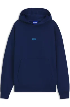 Loose-Fit Hoodie aus Baumwoll-Terry mit Logo-Details