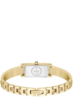 Lucy Allure goldfarbene Uhr mit Armreif