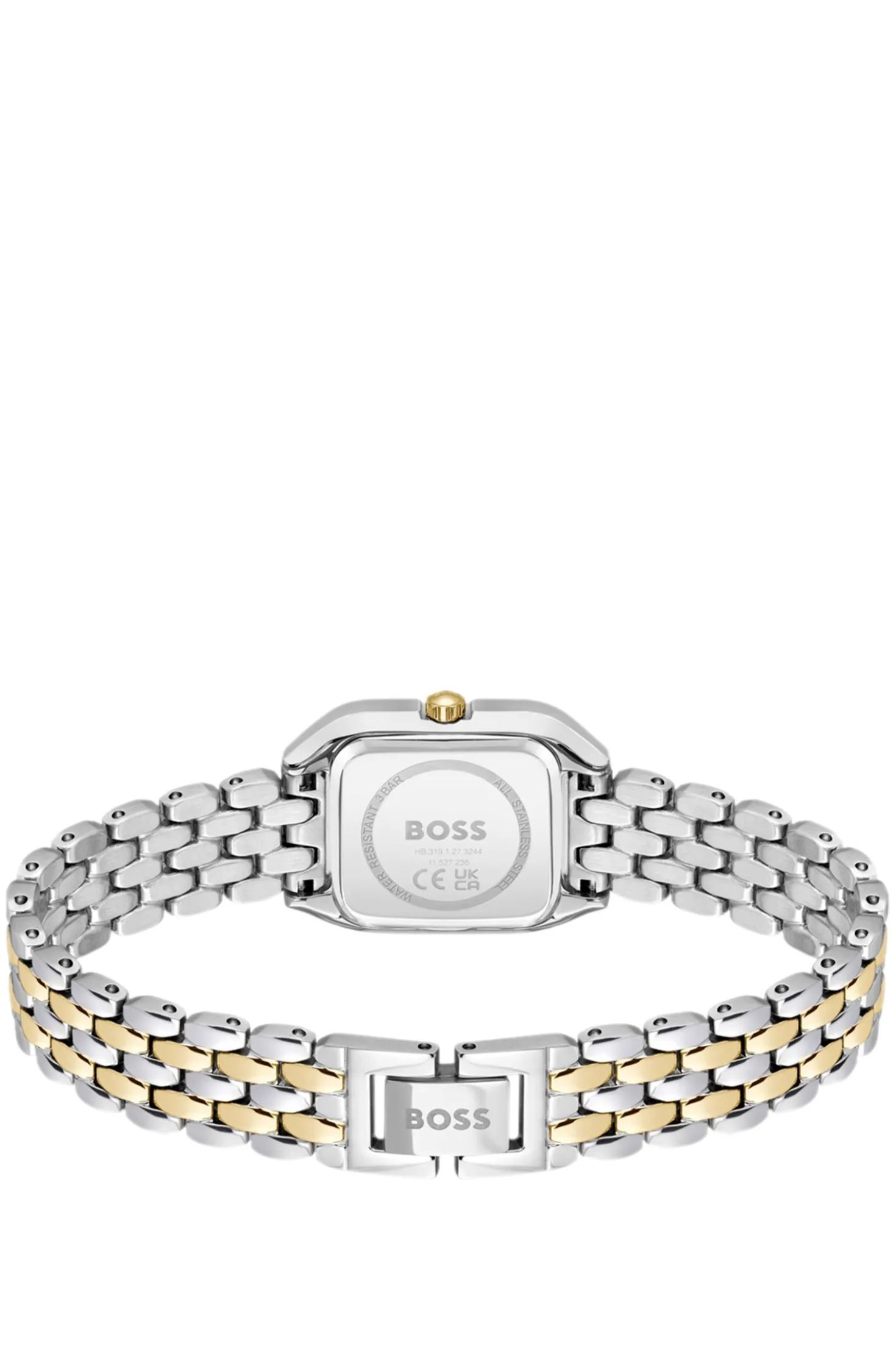 MAE PETITE Uhr mit grünem Zifferblatt und zweifarbigem Armband