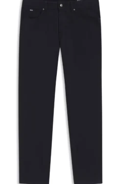 Maine Regular-Fit Hose aus elastischem Baumwoll-Twill