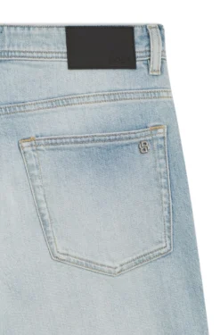 Maine Regular-Fit Jeans aus bequemem blauem Stretch-Denim