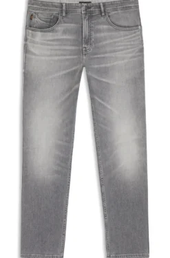 Maine Regular-Fit Jeans aus bequemem Stretch-Denim in Grau