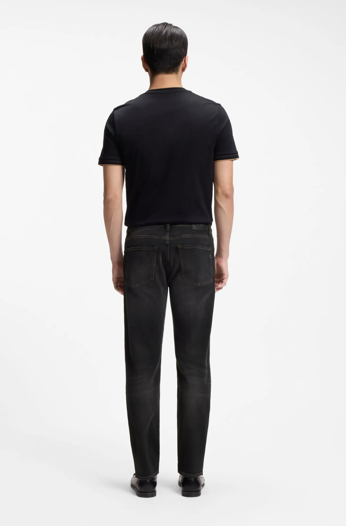 Maine Regular-Fit Jeans aus elastischem Baumwoll-Mix