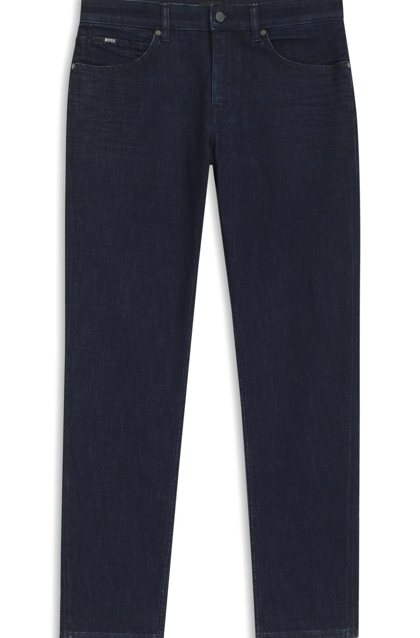 Maine Regular-Fit Jeans aus indigoblauem Denim
