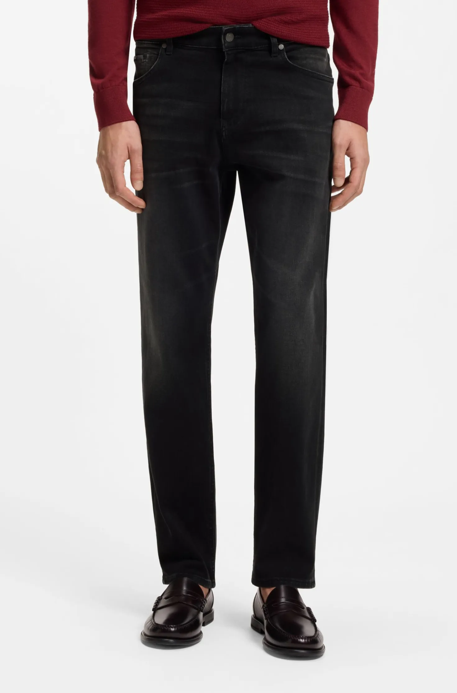 Maine Regular-Fit Jeans aus softem Denim