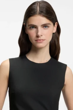 Midikleid mit Metallkarabiner