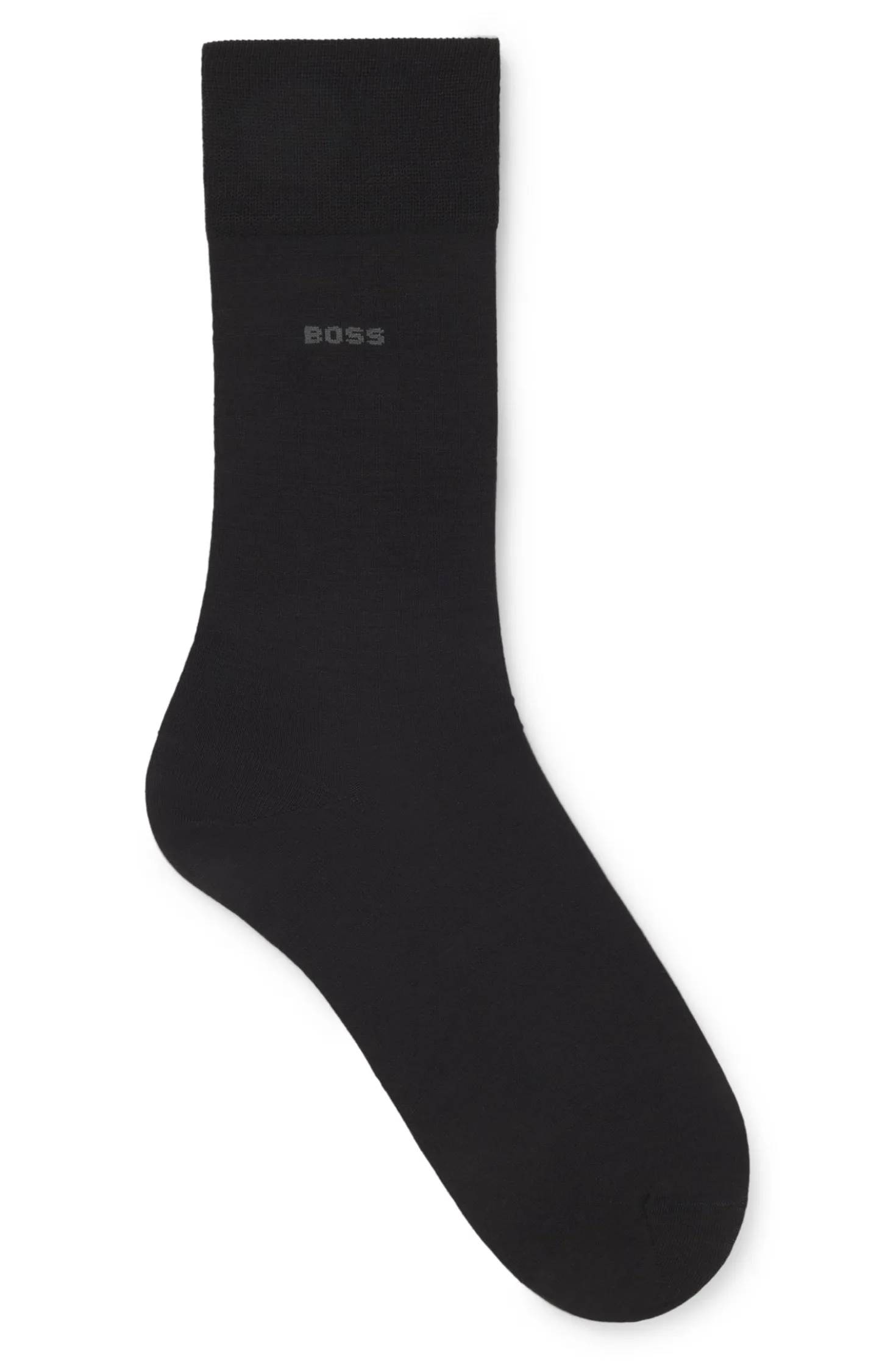 Mittelhohe Logo-Socken aus Woll-Mix