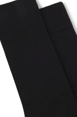 Mittelhohe Socken mit Rippstruktur im Zweierpack