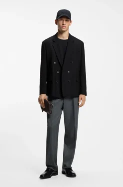 Modern-Fit Blazer aus Performance-Stretch-Twill
