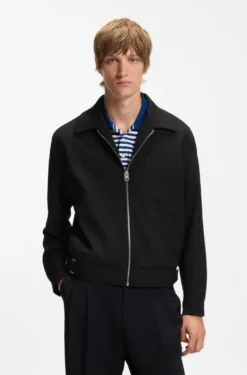 Modern-Fit Blazer aus Performance-Stretch-Canvas