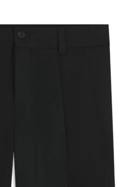Modern-Fit Hose aus Stretch-Twill mit Bügelfalten