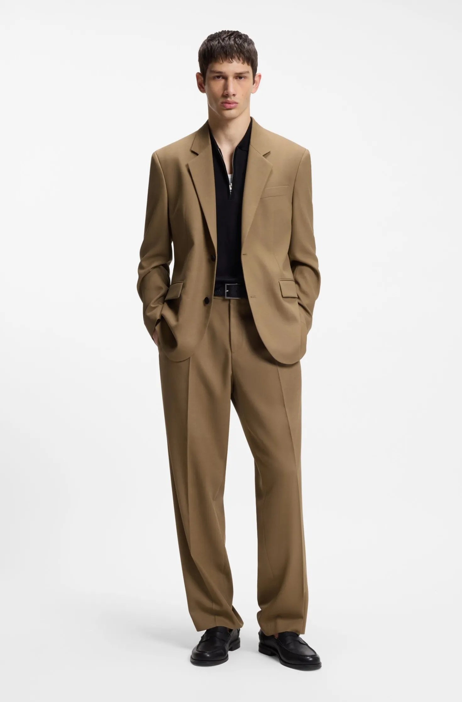 Modern-Fit Sakko aus Performance-Stretch-Twill