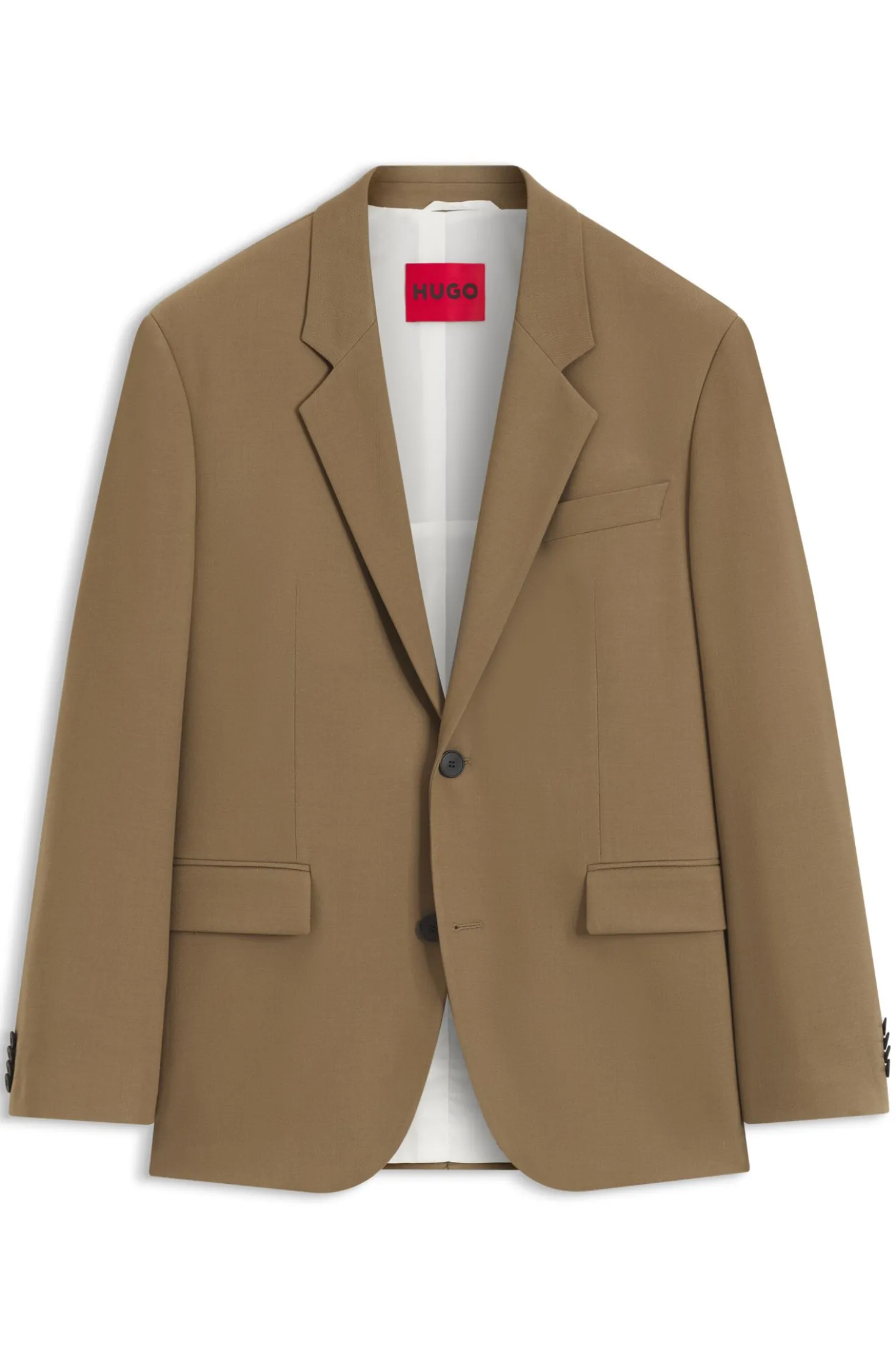 Modern-Fit Sakko aus Performance-Stretch-Twill