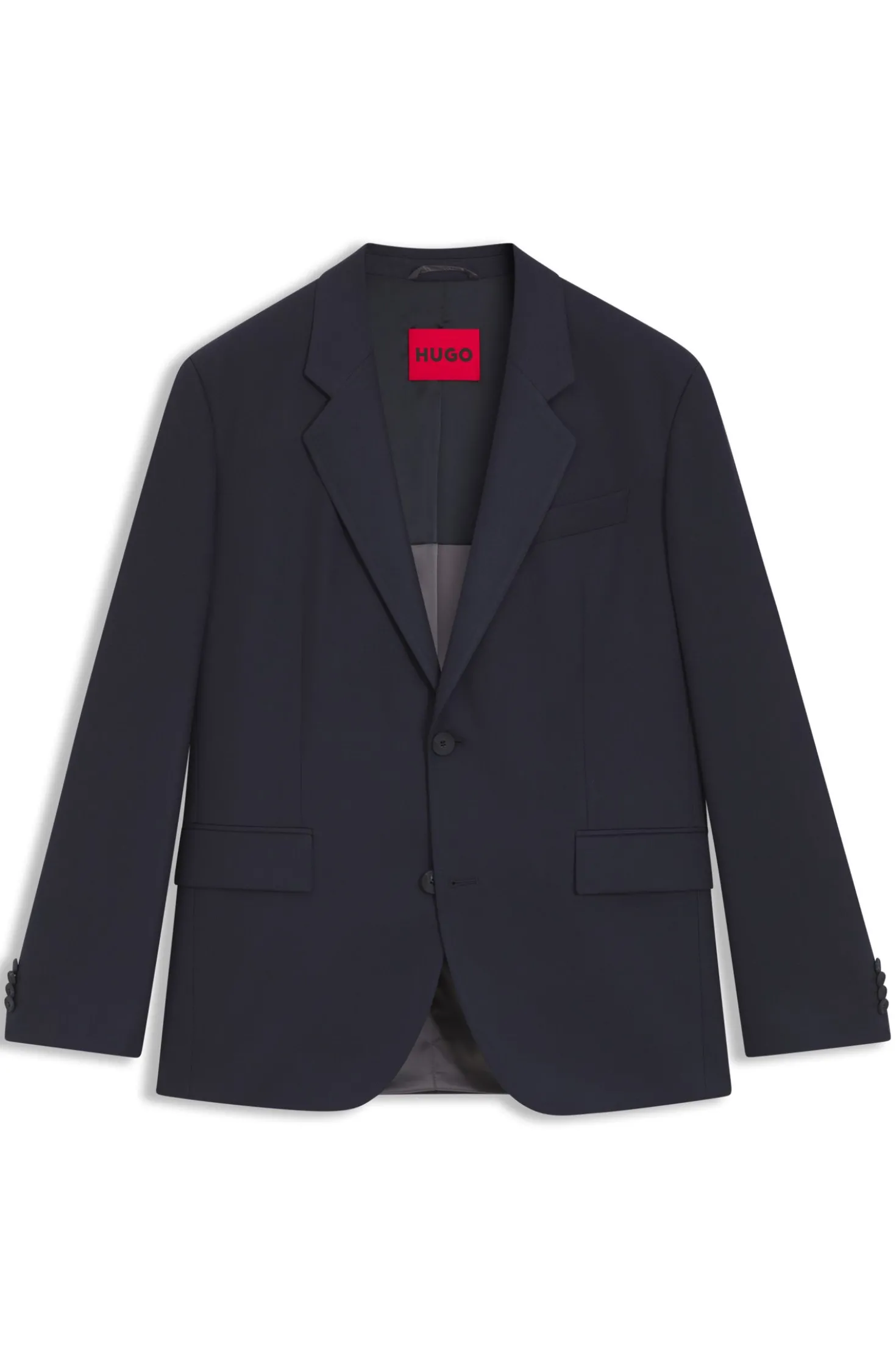 Modern-Fit Sakko aus Performance-Stretch-Twill