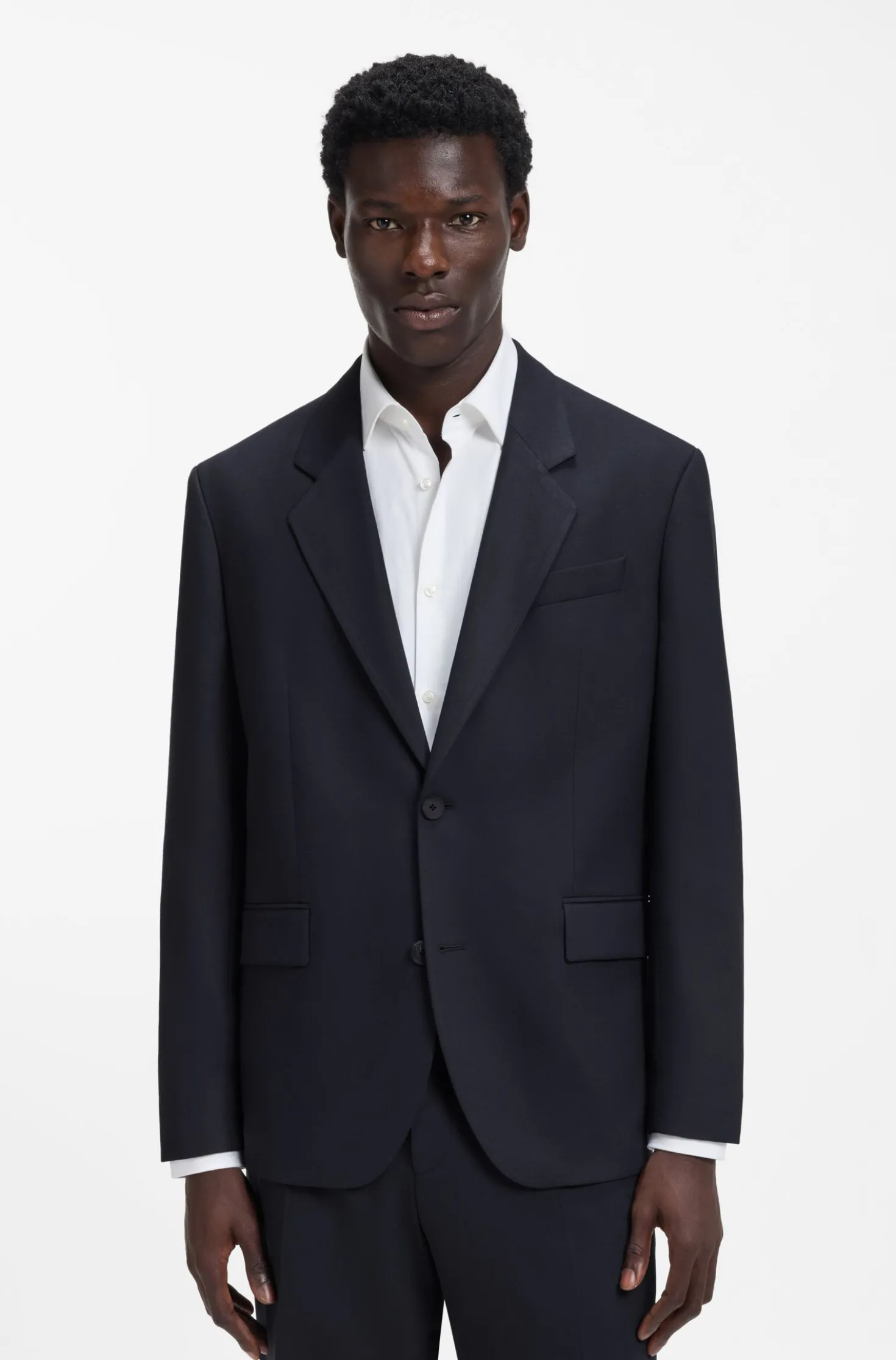 Modern-Fit Sakko aus Performance-Stretch-Twill
