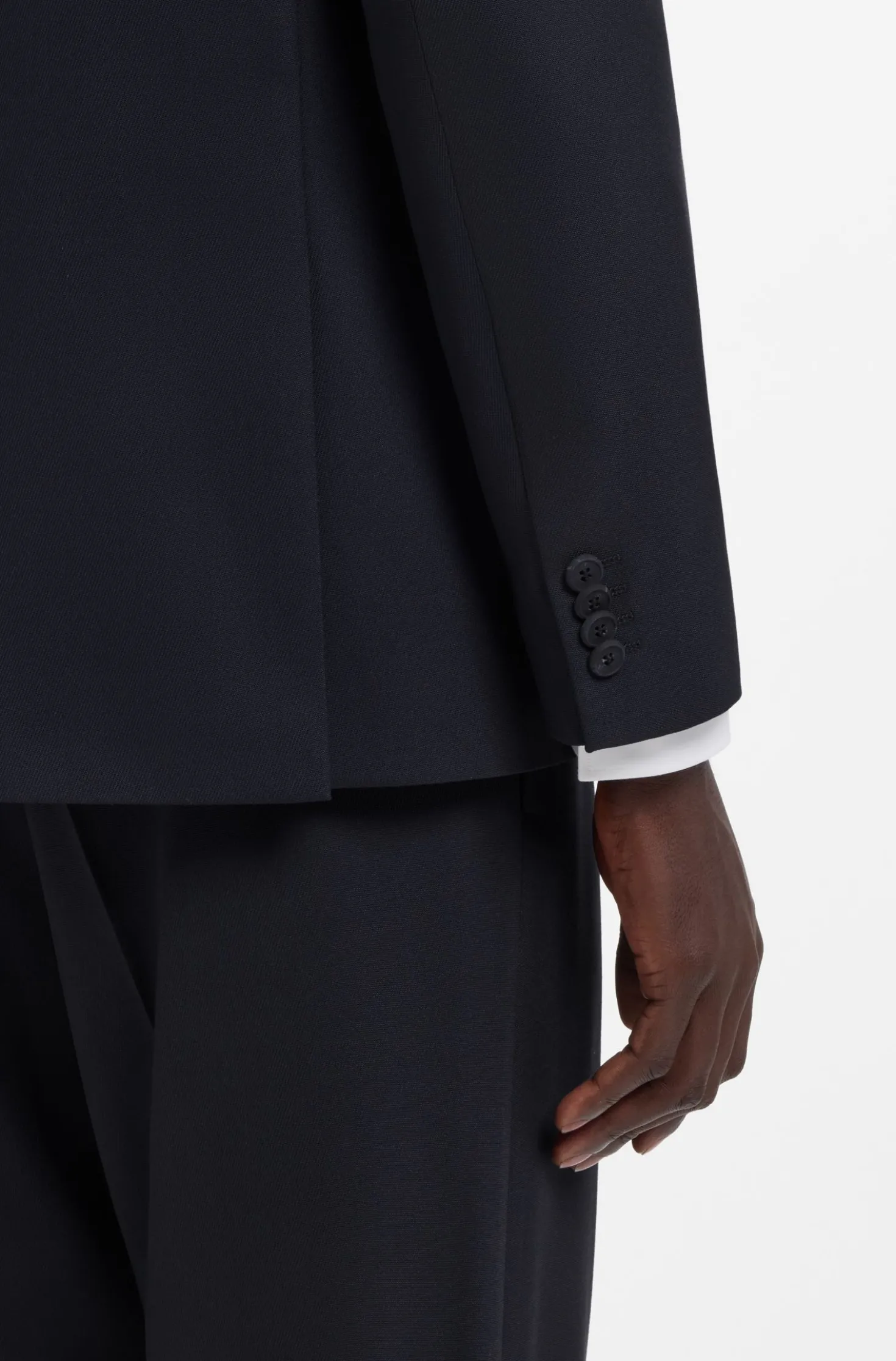 Modern-Fit Sakko aus Performance-Stretch-Twill