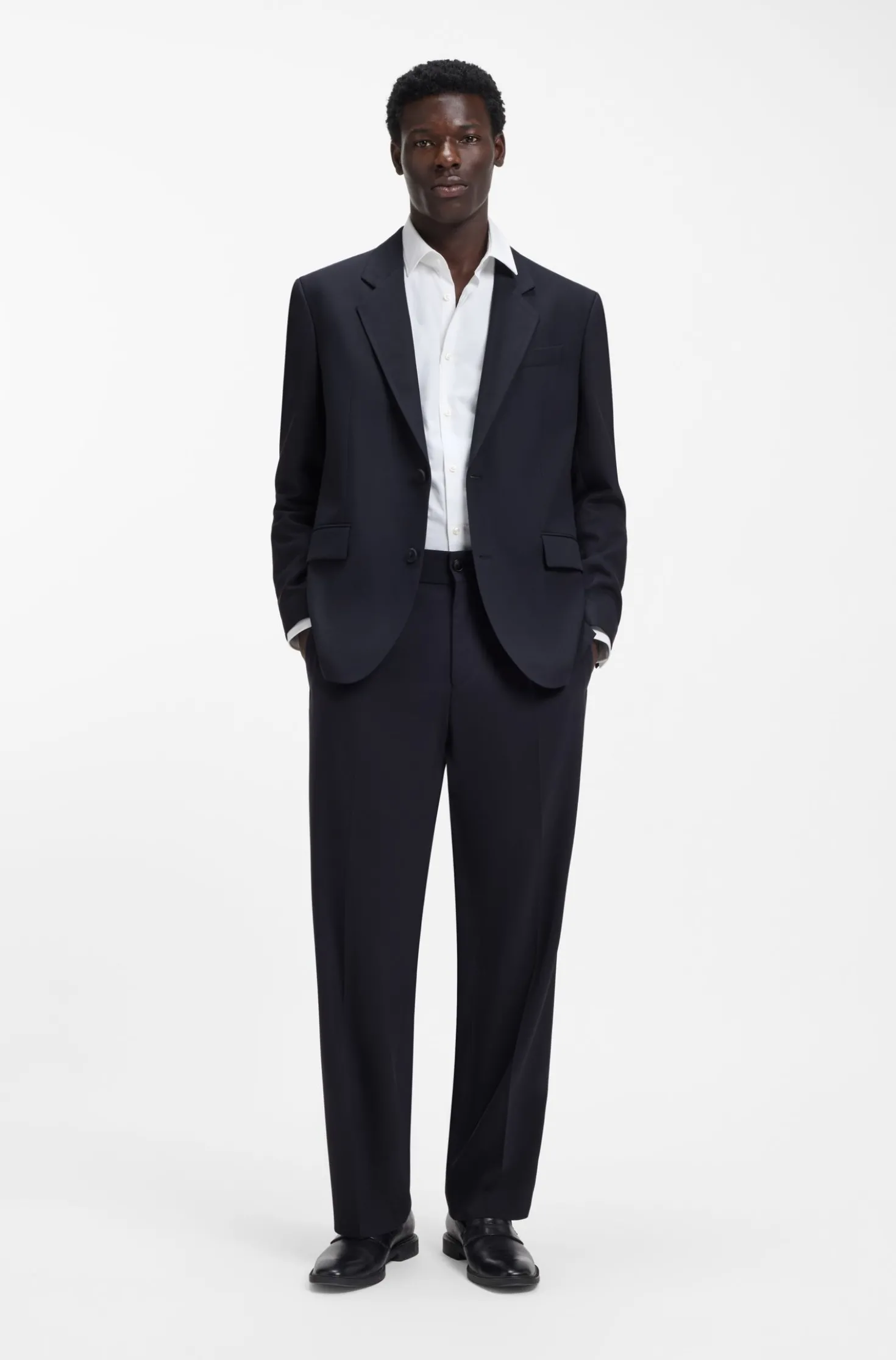 Modern-Fit Sakko aus Performance-Stretch-Twill