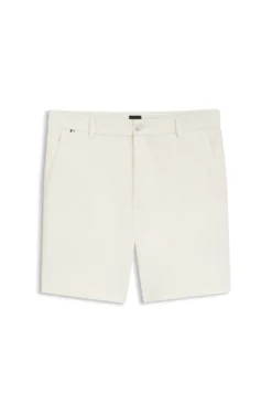 Modern-Fit Shorts aus Stretch-Baumwolle