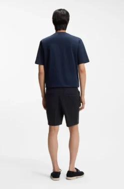 Modern-Fit Shorts aus Stretch-Baumwolle