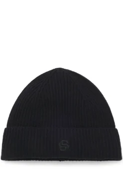 Mütze aus Woll-Mix mit Kaschmir und Double-B-Monogramm