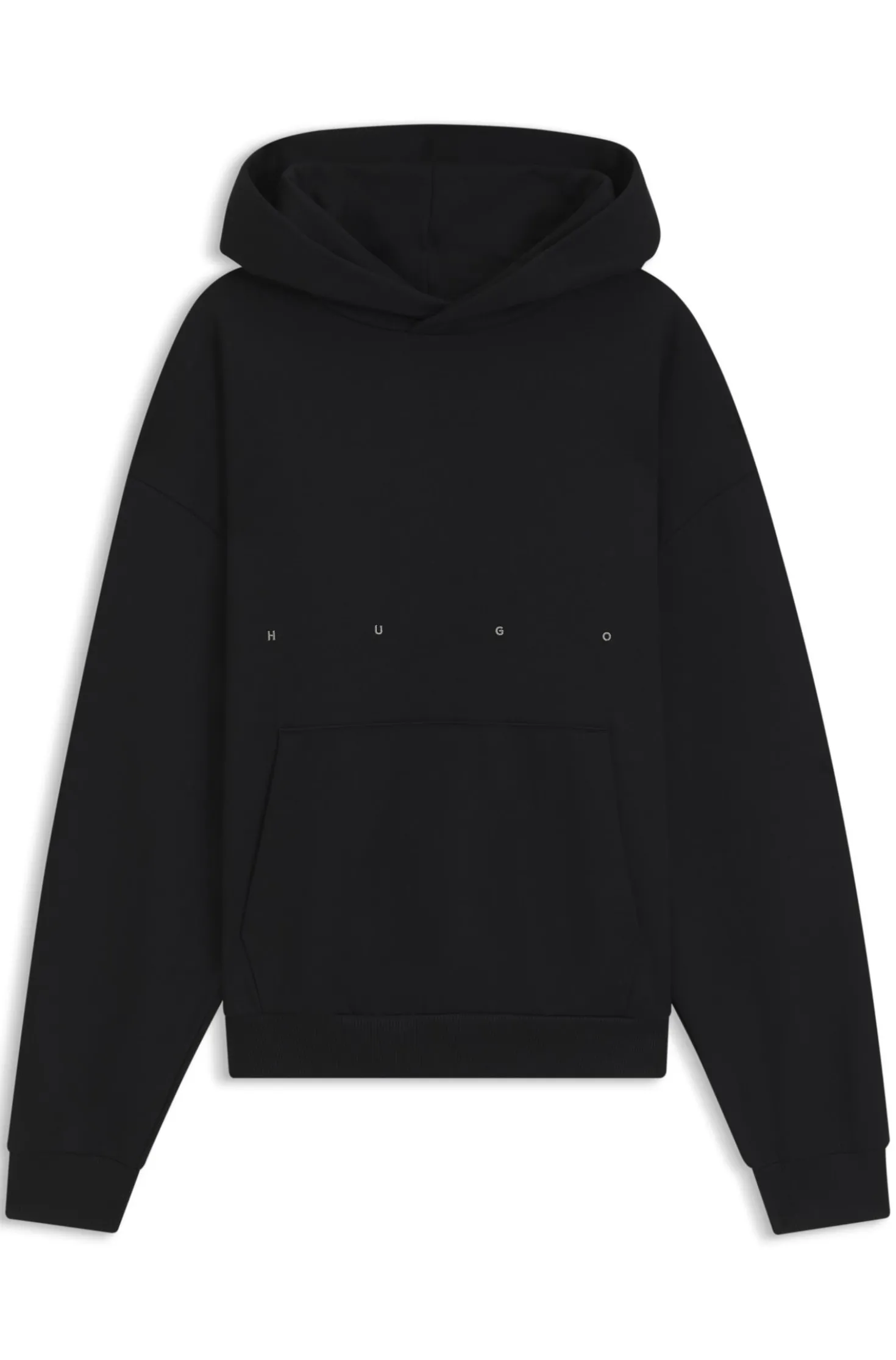 Oversized Hoodie aus Baumwoll-Terry mit Ballerina-Artwork