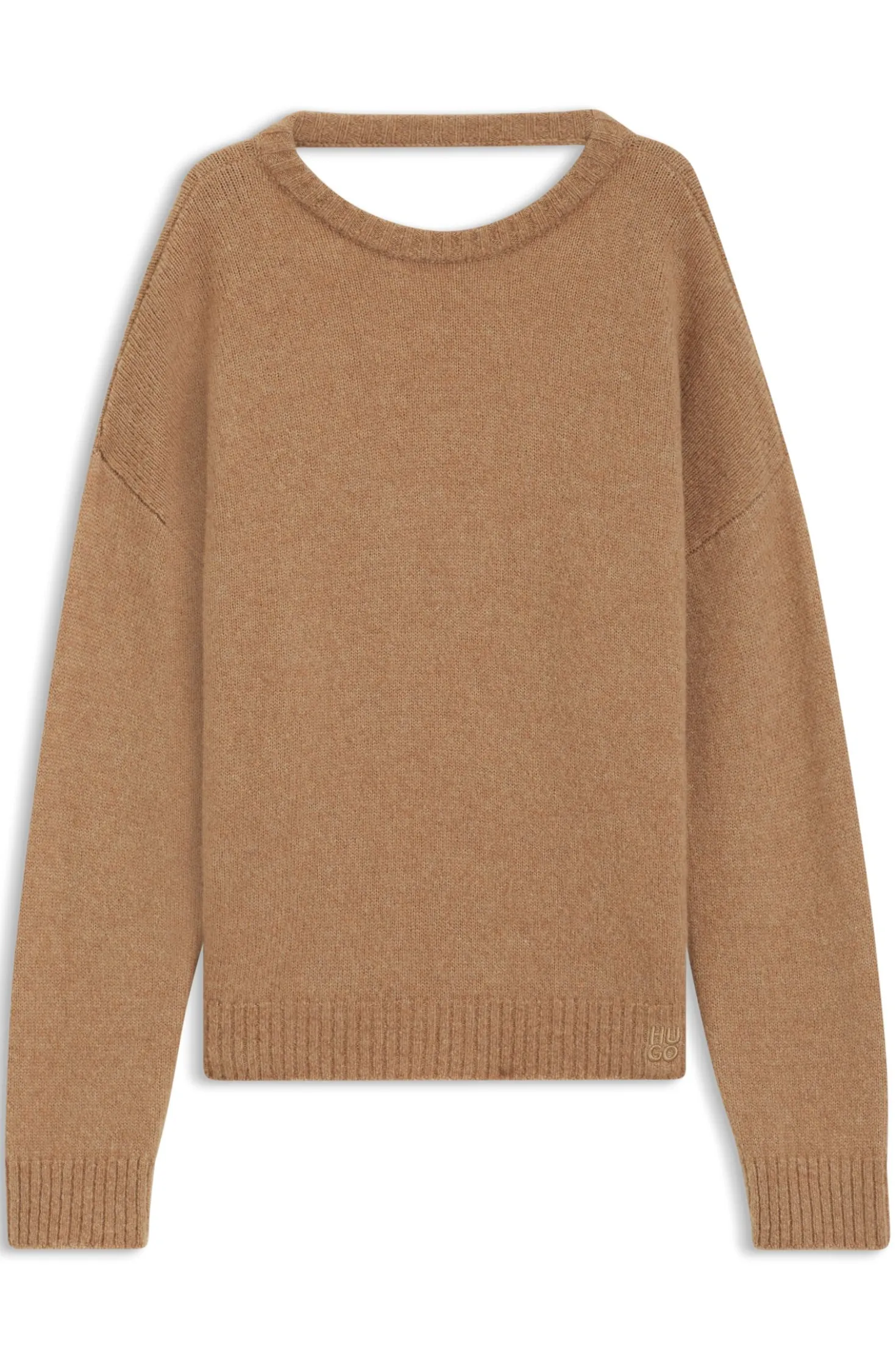 Oversized Pullover aus Woll-Mix