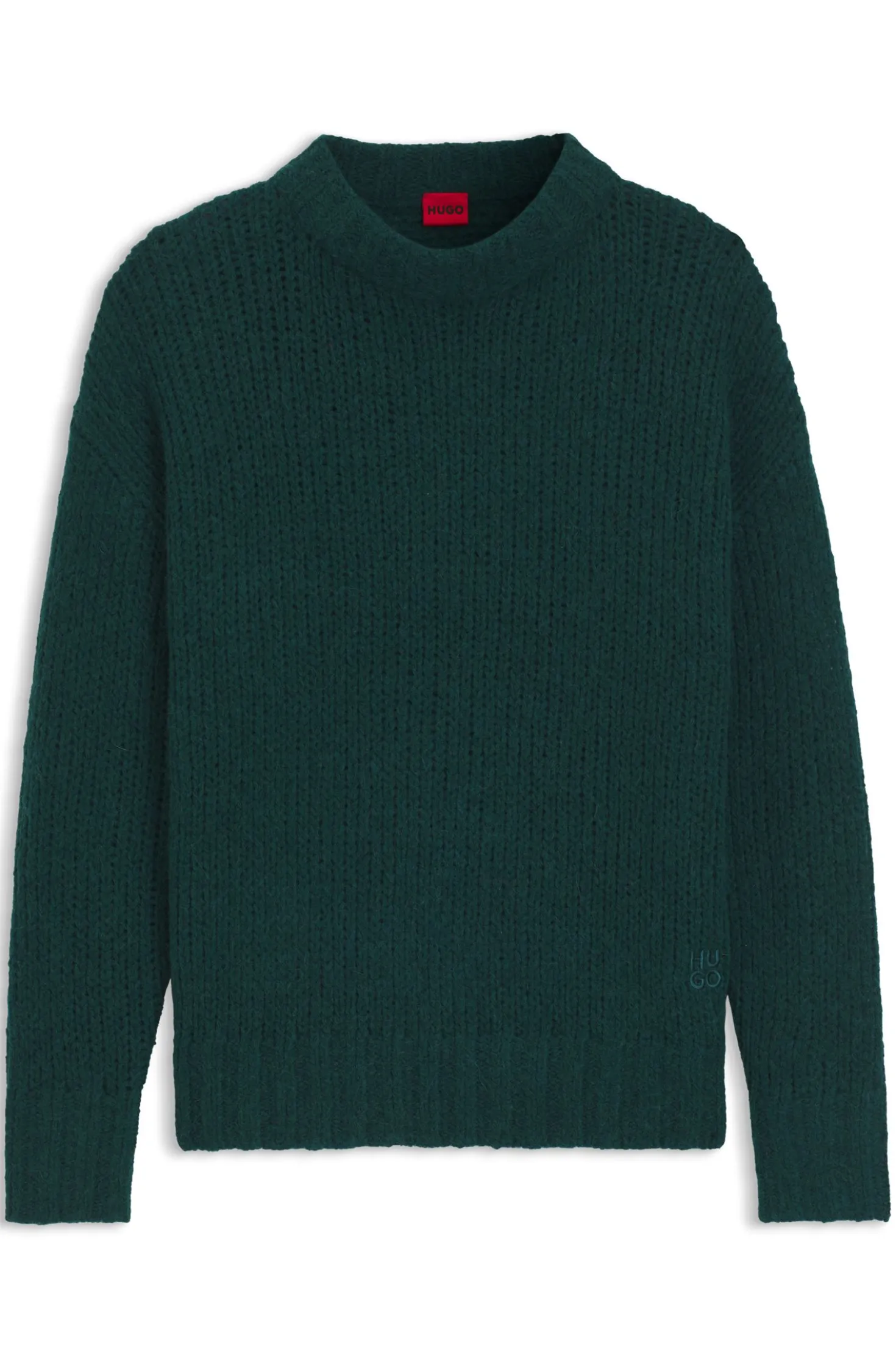 Oversized Pullover aus Woll-Mix