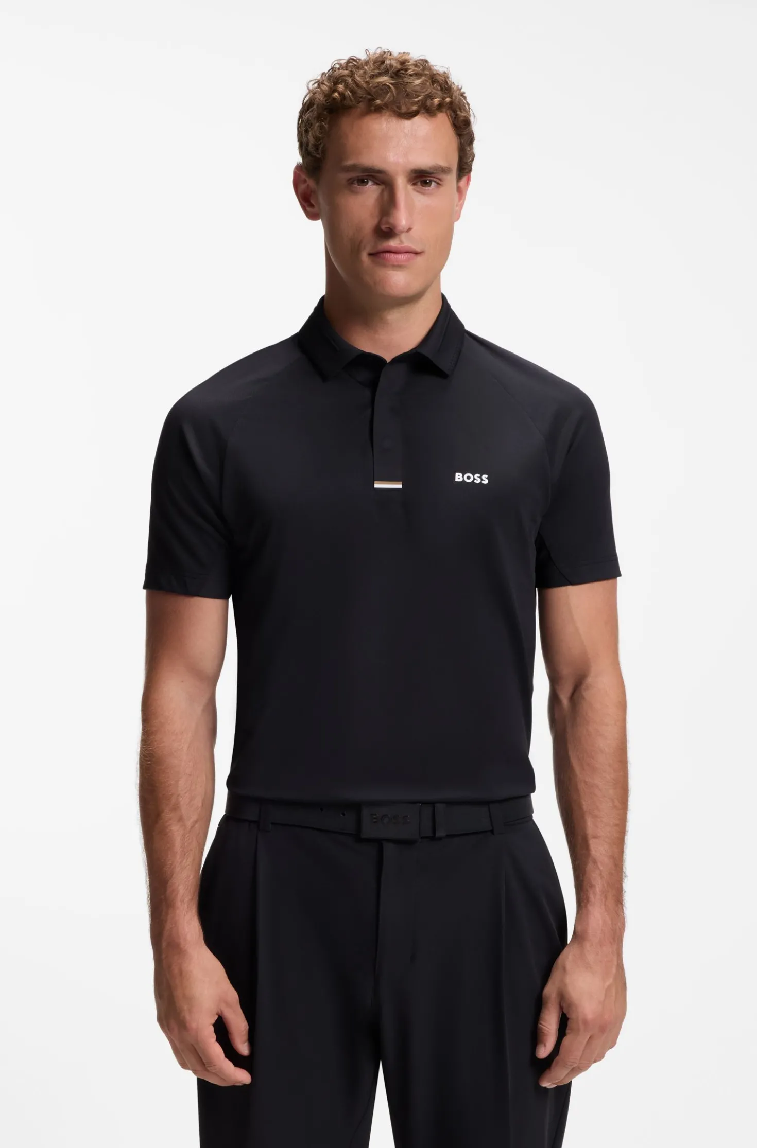 Paddy Active Poloshirt aus Stretch-Piqué