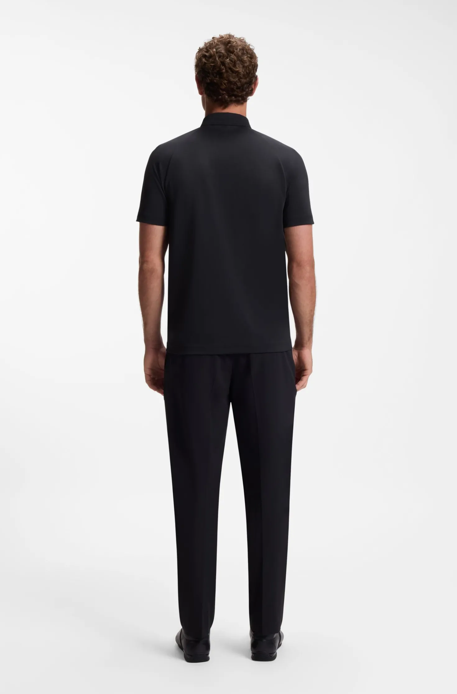 Paddy Active Poloshirt aus Stretch-Piqué