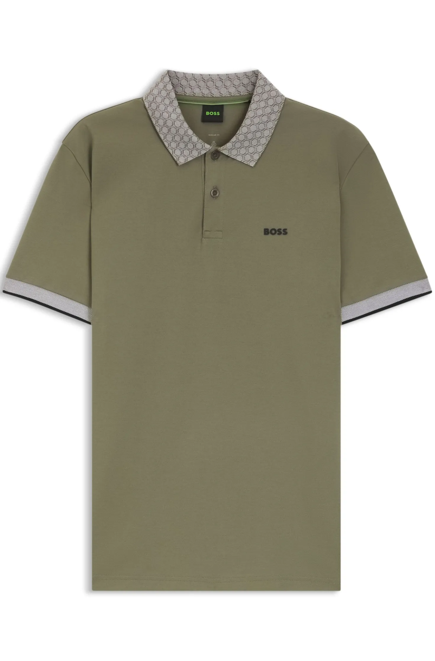 Paddy-Poloshirt aus feuchtigkeitsregulierender Stretch-Baumwolle