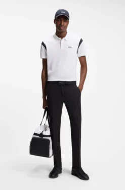 Paddy Poloshirt aus Stretch-Baumwolle