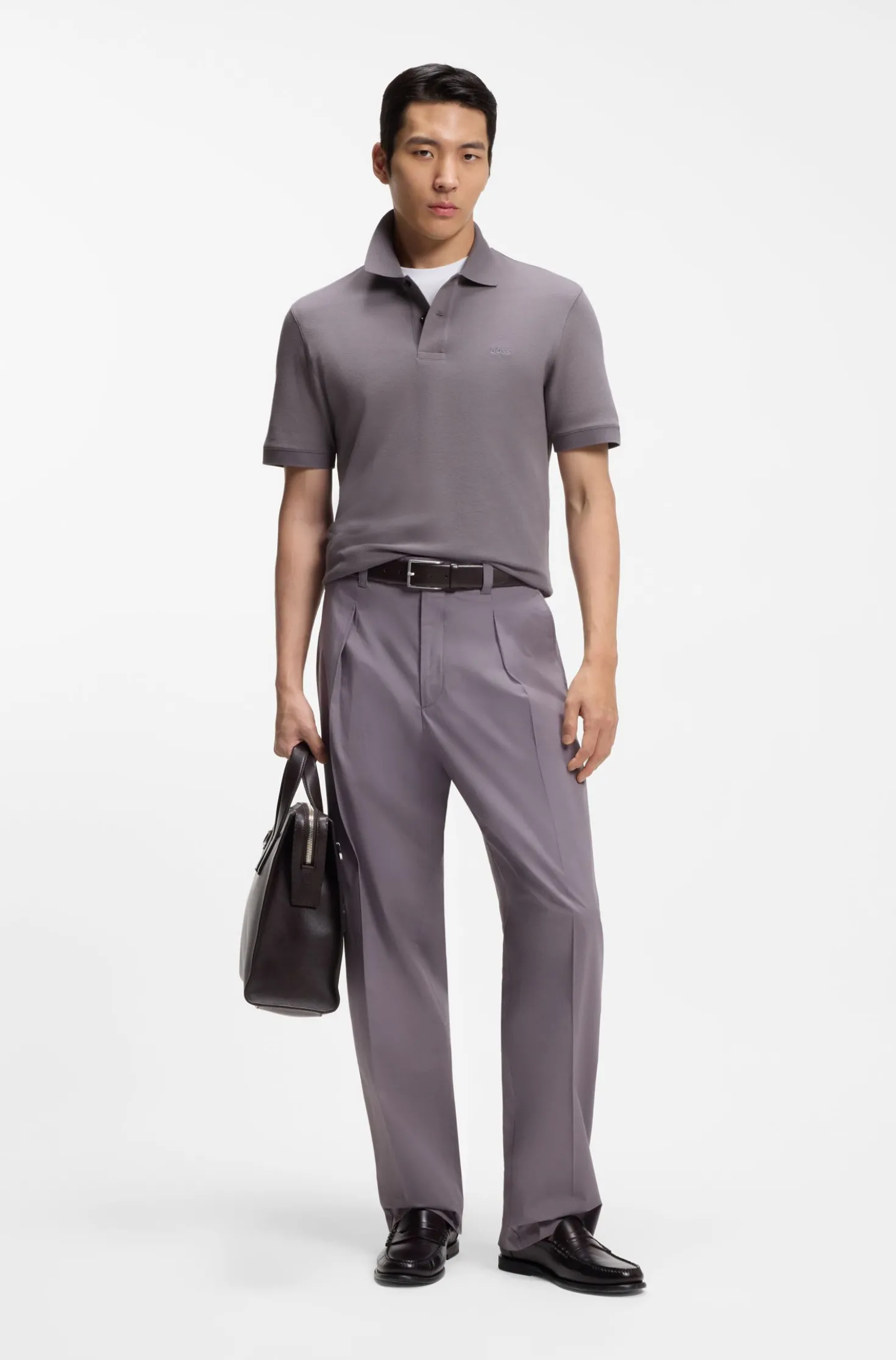 Pallas Poloshirt aus Baumwoll-Piqué mit Logo-Stickerei