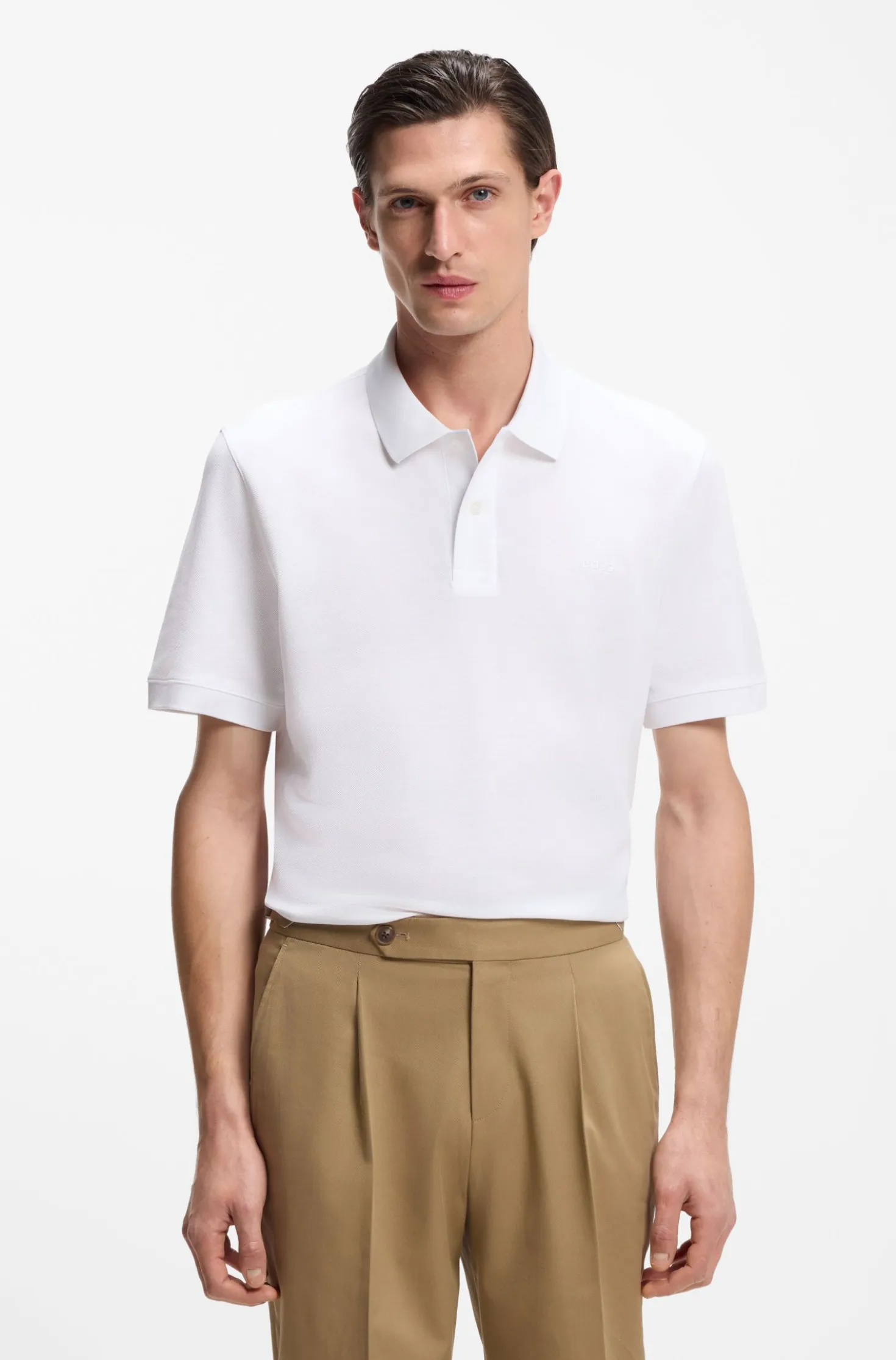 Pallas Poloshirt aus Baumwoll-Piqué mit Logo-Stickerei