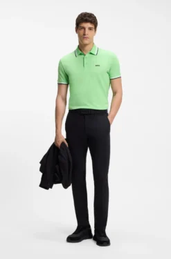 Poloshirt aus Baumwoll-Piqué mit Logo-Details