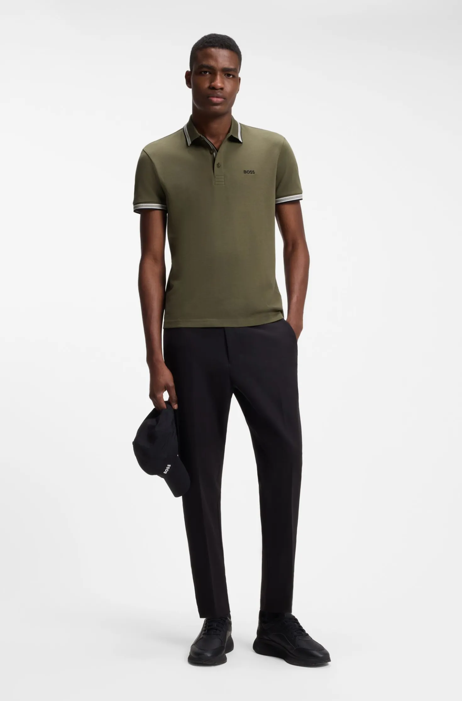 Poloshirt aus Baumwoll-Piqué mit Logo-Details