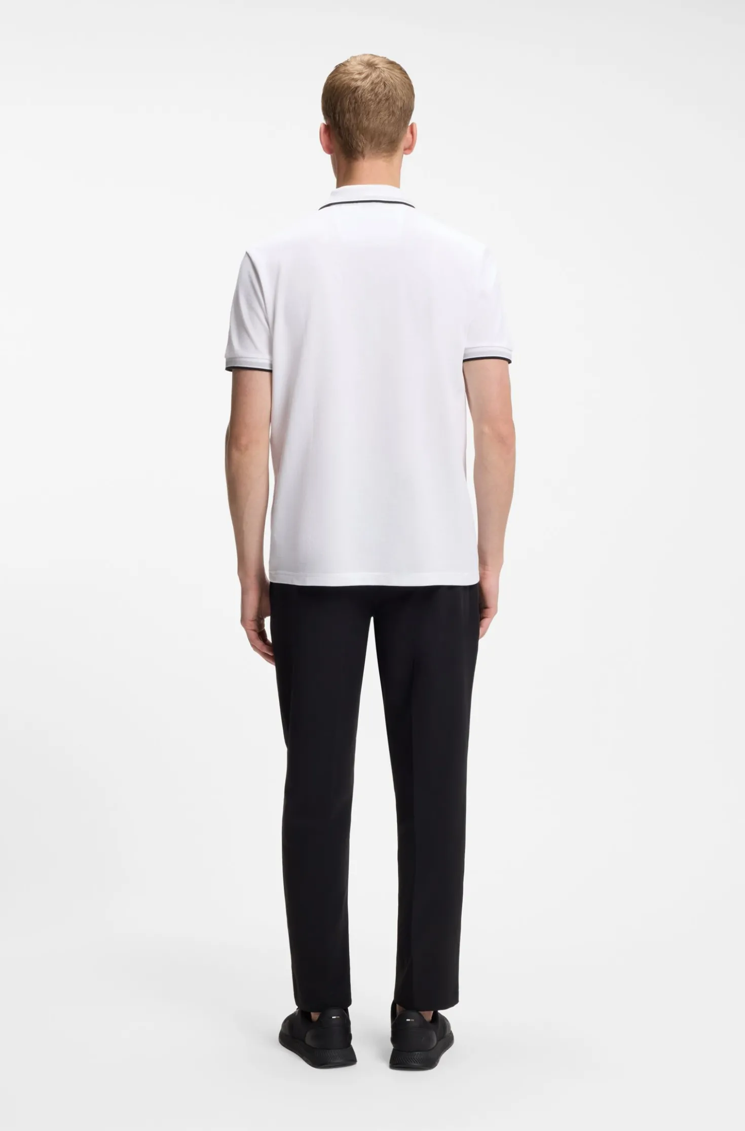Poloshirt aus Baumwoll-Piqué mit Logo-Details