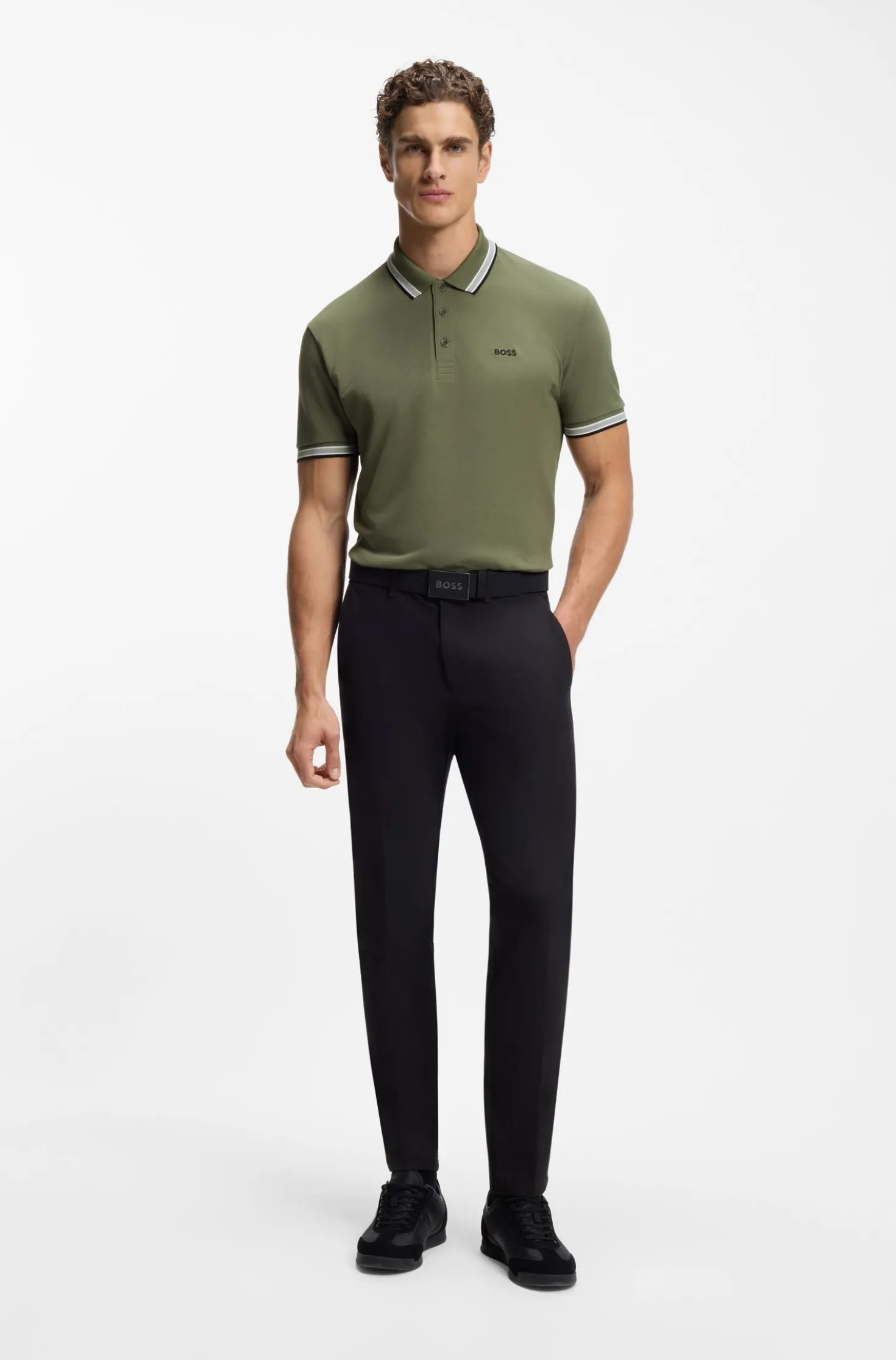 Poloshirt aus Baumwoll-Piqué mit Logo-Details