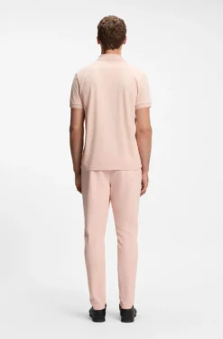 Poloshirt aus Baumwoll-Piqué mit Allover-Print