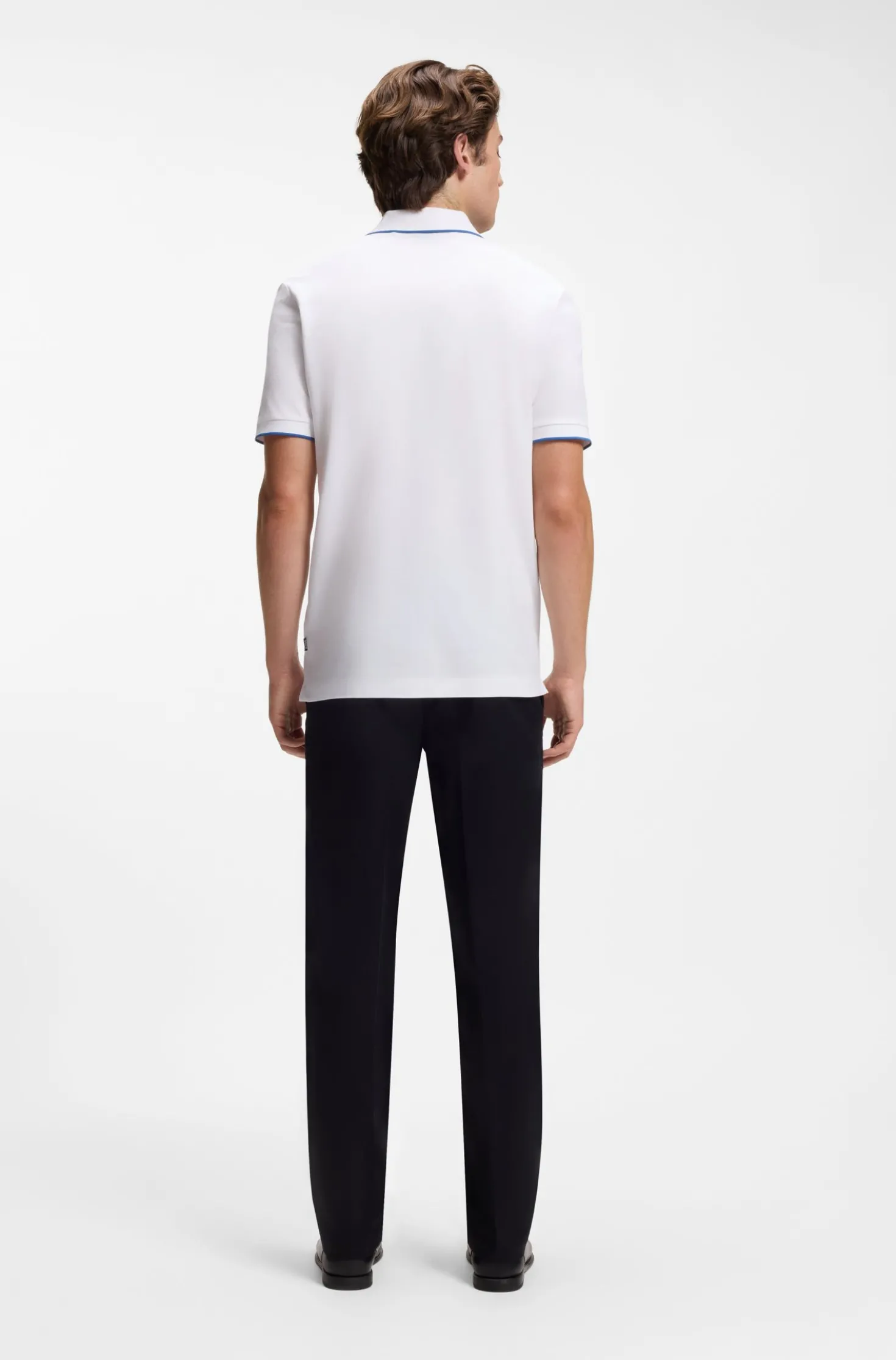 Poloshirt aus Baumwoll-Piqué mit Logo-Stickerei