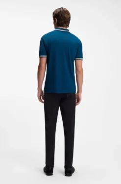 Poloshirt aus Baumwoll-Piqué mit Logo-Details
