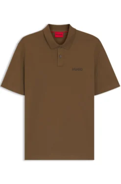 Poloshirt aus Baumwoll-Piqué mit Logo-Applikation