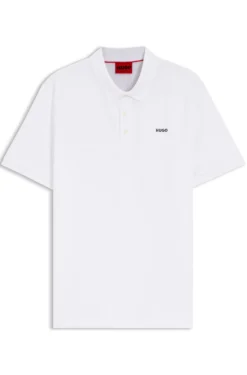 Poloshirt aus Baumwoll-Piqué mit Logo-Print